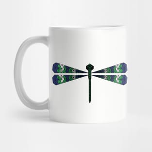 Dragonfly - Geometric Abstract Mug